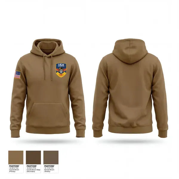 Hoodie, B.CO 2/13th 15X, Army, Teamtime, Team time, sublimation, custom sports apparel, team uniforms, spirit wear, spiritwear, sports uniforms, custom shirts, team store, custom team store, fundraiser sports, apparel fundraiser