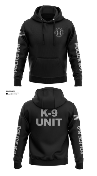 Hoodie, EPD K-9, Police, Teamtime, Team time, sublimation, custom sports apparel, team uniforms, spirit wear, spiritwear, sports uniforms, custom shirts, team store, custom team store, fundraiser sports, apparel fundraiser