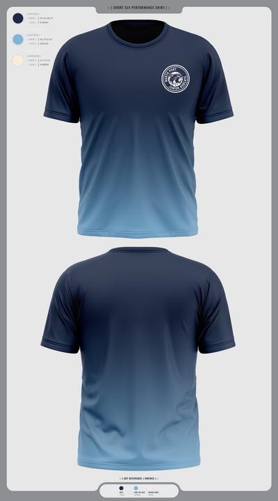 North Port Jr Bobcats 24422472 Short Sleeve Performance Shirt - 2