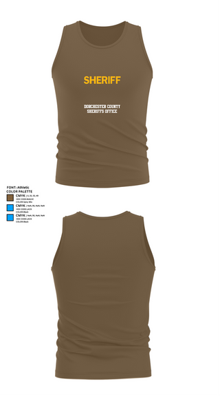 Tank Top, Dorchester County Sheriffs office, , Teamtime, Team time, sublimation, custom sports apparel, team uniforms, spirit wear, spiritwear, sports uniforms, custom shirts, team store, custom team store, fundraiser sports, apparel fundraiser