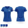 Wyndmoor Hose Company #1 Women's Short Sleeve V-neck Shirt - 1