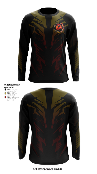 San Fernando Boxing Club 92427997 Long Sleeve Performance Shirt 1