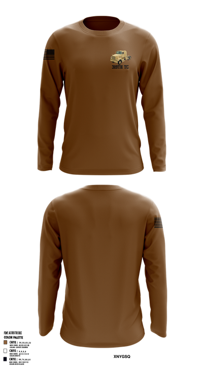 319th TC 85410339 Long Sleeve Performance Shirt 1