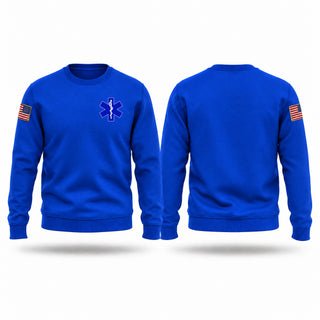 Crew Neck Sweatshirt, Pontotoc Technology Center, EMS/EMT, Teamtime, Team time, sublimation, custom sports apparel, team uniforms, spirit wear, spiritwear, sports uniforms, custom shirts, team store, custom team store, fundraiser sports, apparel fundraiser