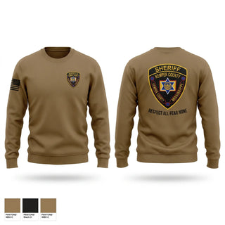 Crew Neck Sweatshirt, Kemper County Sheriff’s Office, Police, Teamtime, Team time, sublimation, custom sports apparel, team uniforms, spirit wear, spiritwear, sports uniforms, custom shirts, team store, custom team store, fundraiser sports, apparel fundraiser