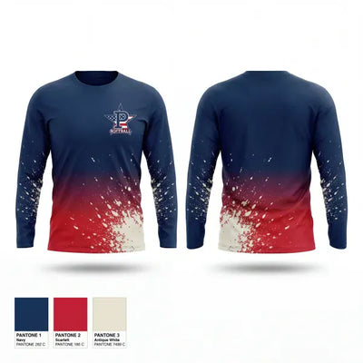 Central Illinois Patriots 15264542 Long Sleeve Performance Shirt 1