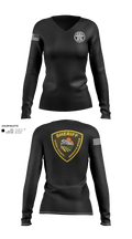 Otero County Sheriffs Office 5726430 Women's Long Sleeve V-neck Shirt - 21
