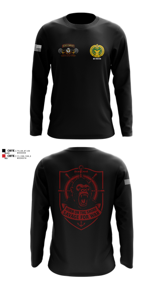 Long Sleeve Performance Shirt, Echo Company, , Teamtime, Team time, sublimation, custom sports apparel, team uniforms, spirit wear, spiritwear, sports uniforms, custom shirts, team store, custom team store, fundraiser sports, apparel fundraiser