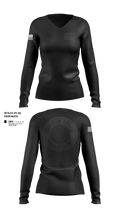 Horicon Police Department 35397977 Women's Long Sleeve V-neck Shirt - 2