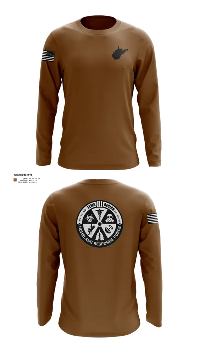 Region 3 Homeland Response Force 34212172 Long Sleeve Performance Shirt 40