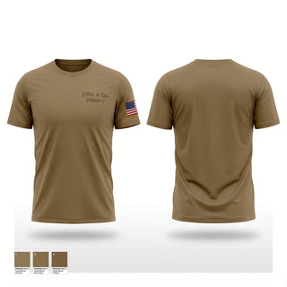 Short Sleeve Performance Shirt, 1-184 A co infantry, National Guard, Teamtime, Team time, sublimation, custom sports apparel, team uniforms, spirit wear, spiritwear, sports uniforms, custom shirts, team store, custom team store, fundraiser sports, apparel fundraiser