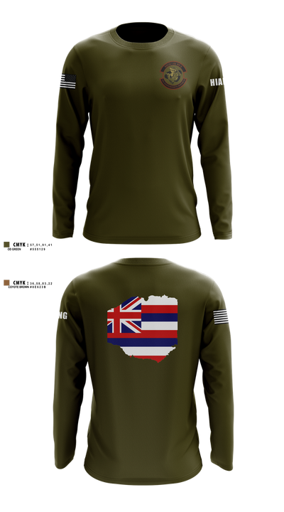 150th Electromagnetic Warfare Squadron 66679137 Long Sleeve Performance Shirt 6