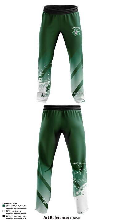 Shamrock Wrestling Club 93623299 Sweatpants - 11