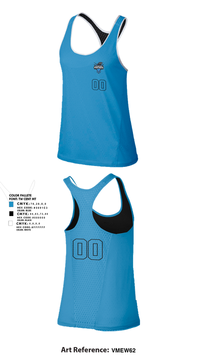 Cramerton Panthers Football and Cheer 89738490 Tank Top - 6