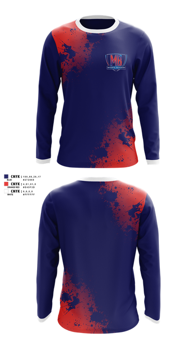 MB Sports Academy 96139088 Long Sleeve Performance Shirt 1