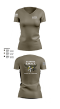 Alamosa SWAT Team 6512641 Women's Short Sleeve V-neck Shirt - 1