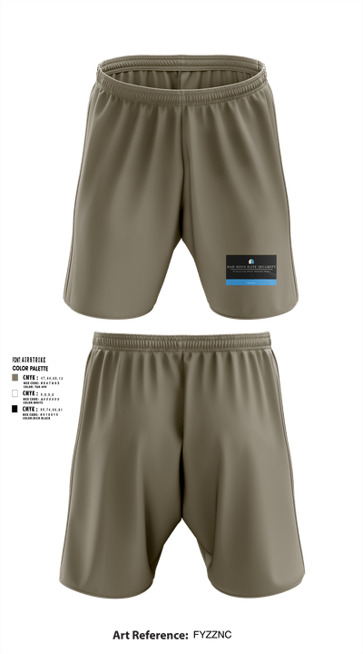 Bad Boys Elite SecurityBad Boys Elite Security 16850086 Athletic Shorts With Pockets - 1