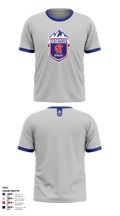 CENTAURUS HS SOCCER 3784649 Old School Cotton Feel Shirt - 4