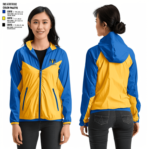Windbreaker, Cuba High School Volleyball, Women's Volleyball, Teamtime, Team time, sublimation, custom sports apparel, team uniforms, spirit wear, spiritwear, sports uniforms, custom shirts, team store, custom team store, fundraiser sports, apparel fundraiser