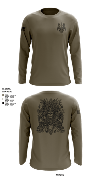 Long Sleeve Performance Shirt, Wardogs, Army, Teamtime, Team time, sublimation, custom sports apparel, team uniforms, spirit wear, spiritwear, sports uniforms, custom shirts, team store, custom team store, fundraiser sports, apparel fundraiser