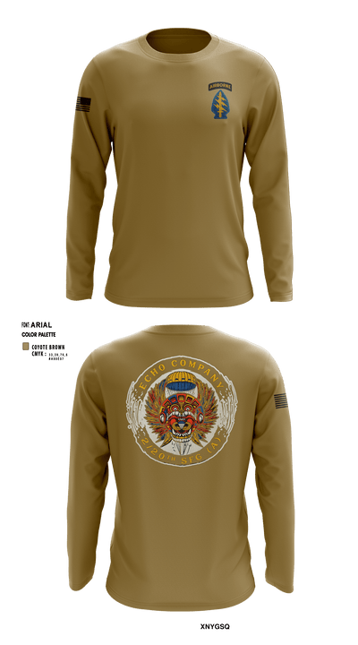 ECHO 20th SFG 77896328 Long Sleeve Performance Shirt - 3