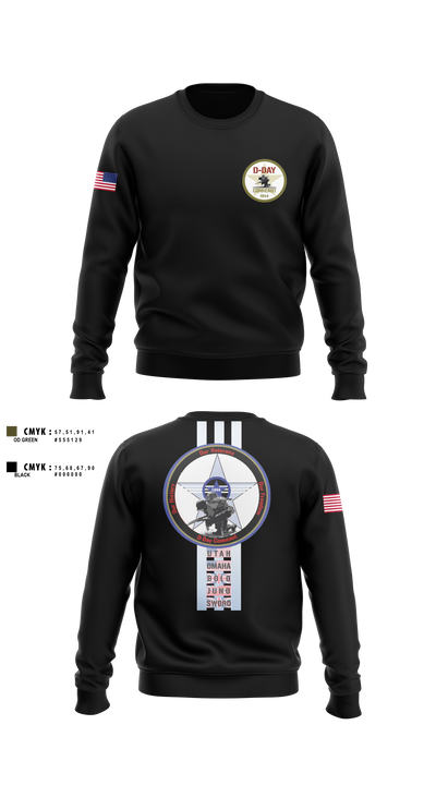 D-Day Ohio, Inc Crew Neck Sweatshirt - 5