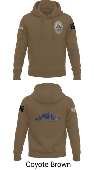 Hoodie, Eagle Police Department, Police, Teamtime, Team time, sublimation, custom sports apparel, team uniforms, spirit wear, spiritwear, sports uniforms, custom shirts, team store, custom team store, fundraiser sports, apparel fundraiser