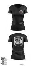 PA S.I.T.E. STATE AGENTS PRIVATE POLICE 4801365 Women's Short Sleeve V-neck Shirt - 1