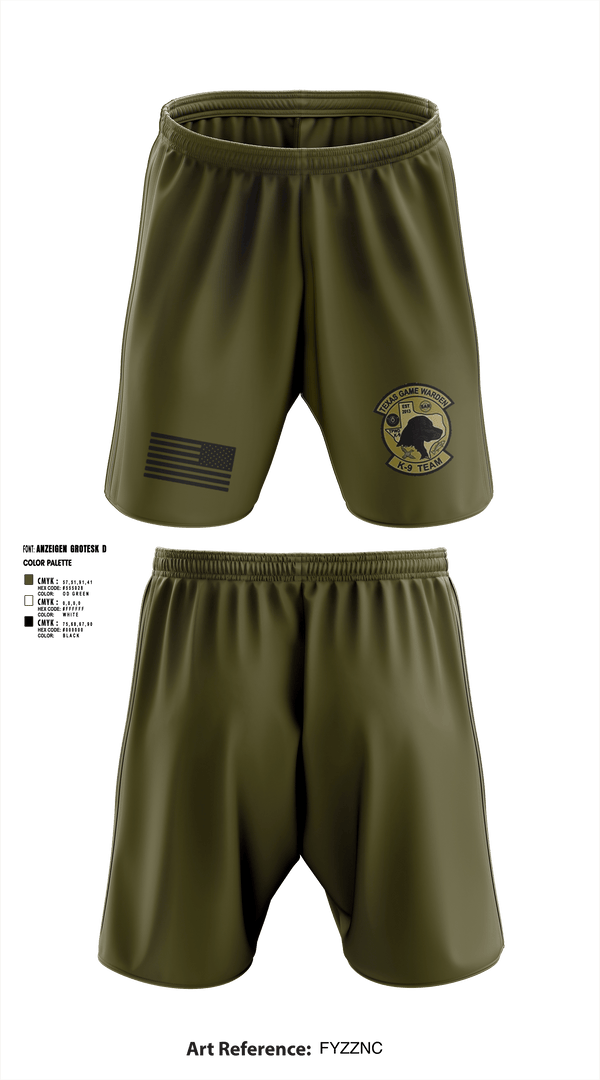 Athletic Shorts With Pockets, TXGW K9, Police, Teamtime, Team time, sublimation, custom sports apparel, team uniforms, spirit wear, spiritwear, sports uniforms, custom shirts, team store, custom team store, fundraiser sports, apparel fundraiser