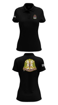 322 civil affairs brigade 15176407 Women's Short Sleeve Performance Polo  - 35