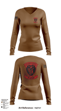 FARP 36719357 Women's Long Sleeve V-neck Shirt - 114