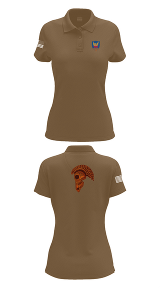 Women's Short Sleeve Performance Polo, HHC, 311th (T)SC, , Teamtime, Team time, sublimation, custom sports apparel, team uniforms, spirit wear, spiritwear, sports uniforms, custom shirts, team store, custom team store, fundraiser sports, apparel fundraiser