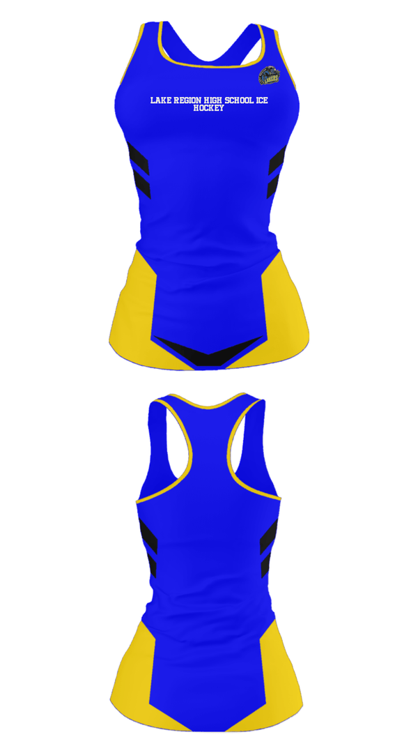 Tank Top, Lake Region High School Ice Hockey, Ice Hockey, Teamtime, Team time, sublimation, custom sports apparel, team uniforms, spirit wear, spiritwear, sports uniforms, custom shirts, team store, custom team store, fundraiser sports, apparel fundraiser