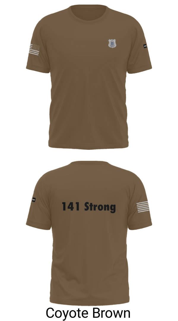 Short Sleeve Performance Shirt, 141 Strong, Police, Teamtime, Team time, sublimation, custom sports apparel, team uniforms, spirit wear, spiritwear, sports uniforms, custom shirts, team store, custom team store, fundraiser sports, apparel fundraiser