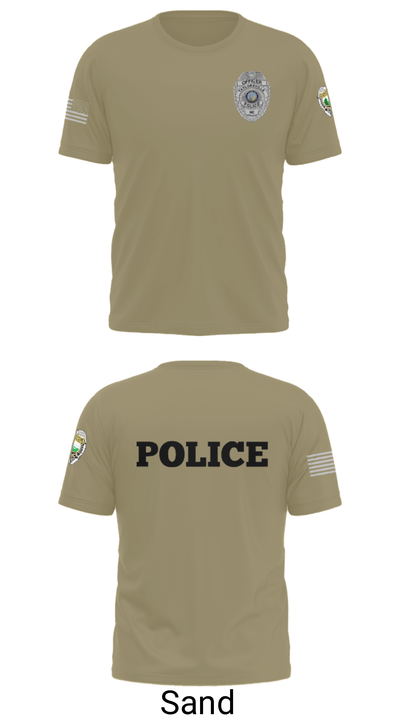 TAYLORSVILLE POLICE DEPARTMENT 5910107 Short Sleeve Performance Shirt - 46
