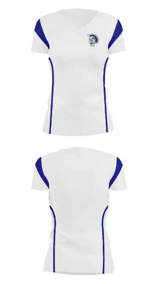Women's Short Sleeve Vneck Shirt, Pottstown High School Basketball, Men's Basketball, Teamtime, Team time, sublimation, custom sports apparel, team uniforms, spirit wear, spiritwear, sports uniforms, custom shirts, team store, custom team store, fundraiser sports, apparel fundraiser