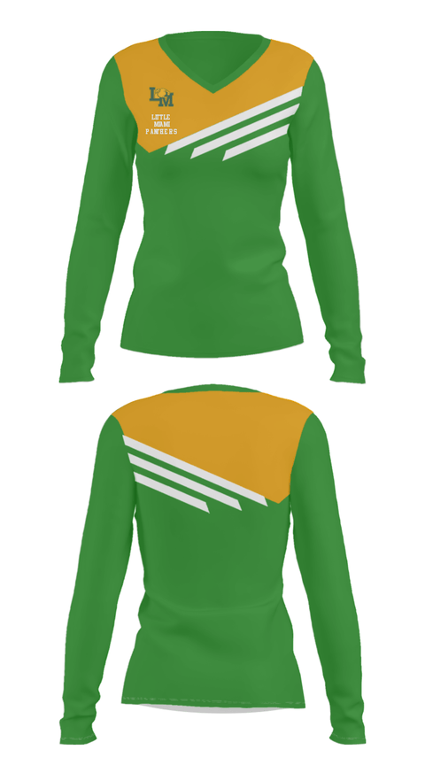 Women's Long Sleeve Vneck Shirt, Little Miami Panthers, Men's Lacrosse, Teamtime, Team time, sublimation, custom sports apparel, team uniforms, spirit wear, spiritwear, sports uniforms, custom shirts, team store, custom team store, fundraiser sports, apparel fundraiser