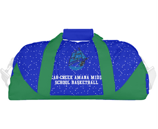 Duffle Bag, Clear-Creek Amana Middle School Basketball, Men's Basketball, Teamtime, Team time, sublimation, custom sports apparel, team uniforms, spirit wear, spiritwear, sports uniforms, custom shirts, team store, custom team store, fundraiser sports, apparel fundraiser
