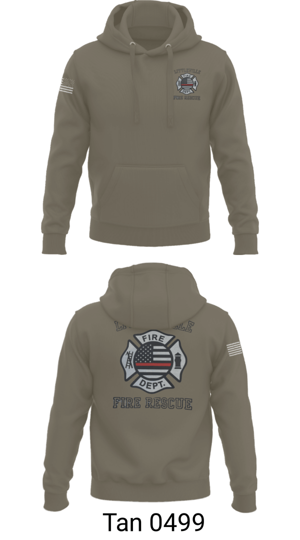 Hoodie, Littleville Fire & Rescue, Fire Department, Teamtime, Team time, sublimation, custom sports apparel, team uniforms, spirit wear, spiritwear, sports uniforms, custom shirts, team store, custom team store, fundraiser sports, apparel fundraiser