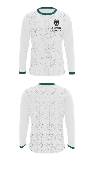 Hartford Huskies 45394817 Long Sleeve Performance Shirt - 35