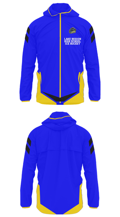 Lake Region High School Ice Hockey 65346561 Windbreaker - 25