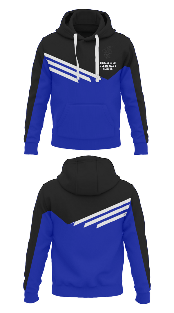Hoodie, Bloomfield Elementary School, Spirit Store, Teamtime, Team time, sublimation, custom sports apparel, team uniforms, spirit wear, spiritwear, sports uniforms, custom shirts, team store, custom team store, fundraiser sports, apparel fundraiser