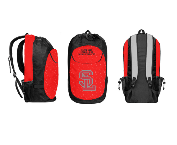 Gear Bag, Silver Lake Regional High School Gymnastics, Spirit Store, Teamtime, Team time, sublimation, custom sports apparel, team uniforms, spirit wear, spiritwear, sports uniforms, custom shirts, team store, custom team store, fundraiser sports, apparel fundraiser