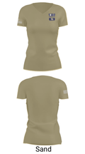 C Co 4th Battalion 17th Infantry, 7th Infantry Division 60203544 Women's Short Sleeve V-neck Shirt - 44