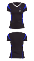 Montgomery City Elementary School 52658287 Women's Short Sleeve V-neck Shirt - 29