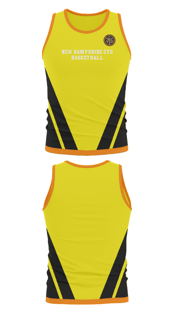 Tank Top, New Hampshire Cyo Basketball, Men's Basketball, Teamtime, Team time, sublimation, custom sports apparel, team uniforms, spirit wear, spiritwear, sports uniforms, custom shirts, team store, custom team store, fundraiser sports, apparel fundraiser