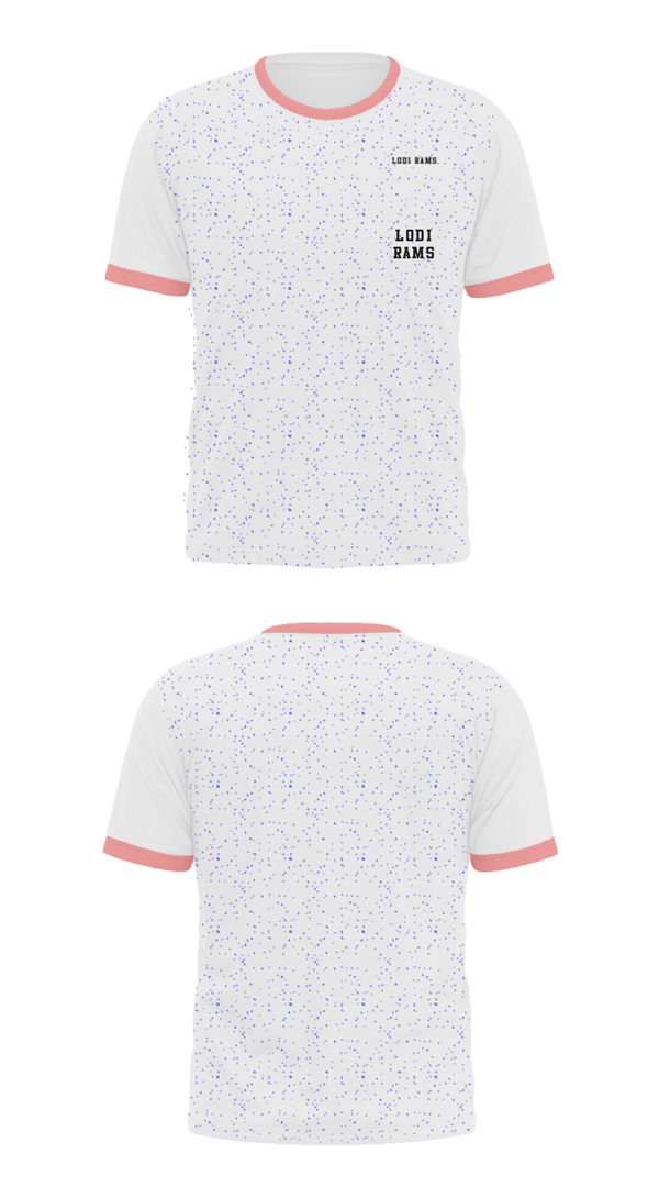 Short Sleeve Performance Shirt, Lodi Rams, Men's Basketball, Teamtime, Team time, sublimation, custom sports apparel, team uniforms, spirit wear, spiritwear, sports uniforms, custom shirts, team store, custom team store, fundraiser sports, apparel fundraiser