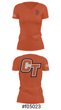 Cape Girardeau Central High School Wrestling 18031941 Women's Short Sleeve V-neck Shirt - 21