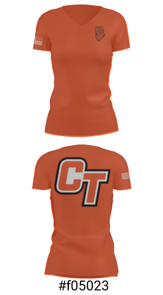 Women's Short Sleeve Vneck Shirt, Cape Girardeau Central High School Wrestling, Wrestling, Teamtime, Team time, sublimation, custom sports apparel, team uniforms, spirit wear, spiritwear, sports uniforms, custom shirts, team store, custom team store, fundraiser sports, apparel fundraiser