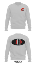 Aurora Junior High School Basketball 76390681 Crew Neck Sweatshirt - 2